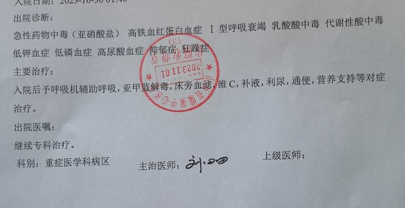 出院诊断